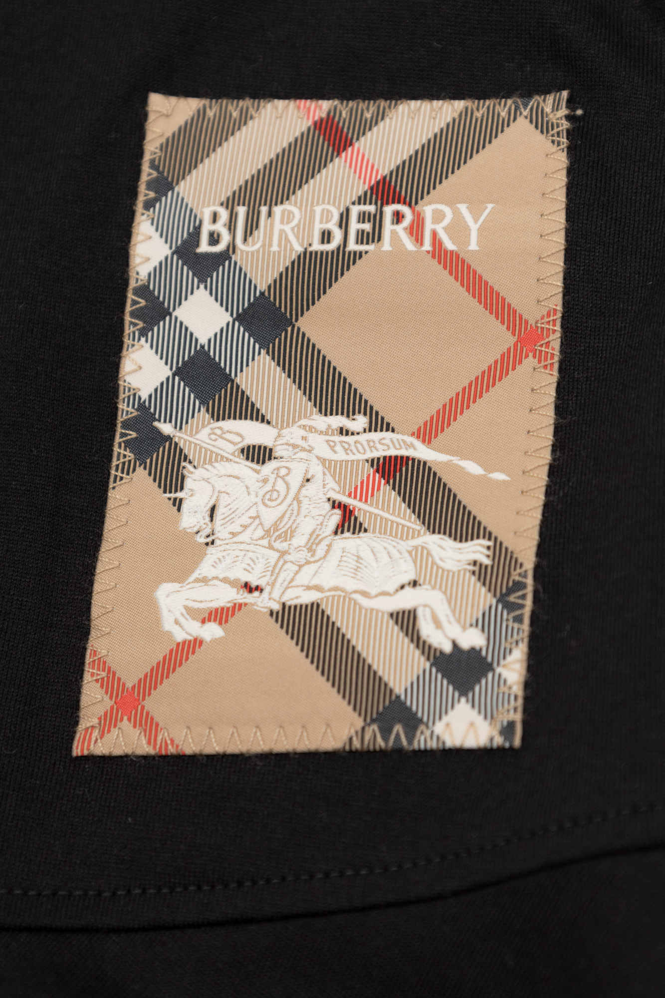 Black Dress with logo patch Burberry Kids - Vitkac AS